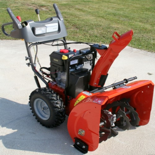 Производитель, особенности и принцип работы снегоуборщика Husqvarna