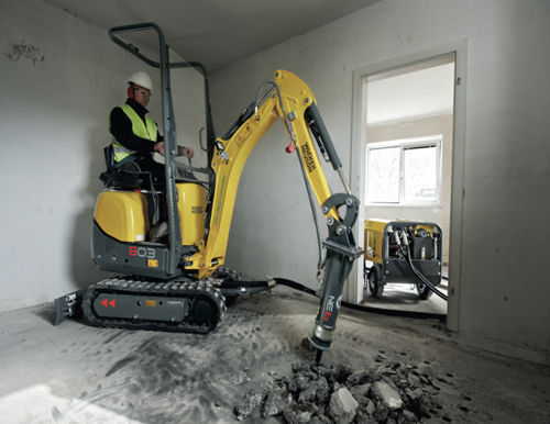 Новый компактный экскаватор от компании Wacker Neuson