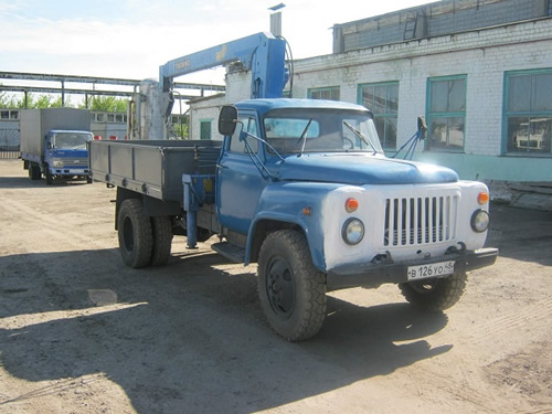 КМУ Тадано на базе грузового автомобиля ГАЗ-53