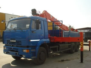 КамАЗ-65117 с КМУ