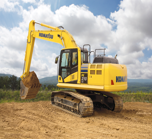 Особенности, преимущества и недостатки экскаватора Komatsu PC210LC-10