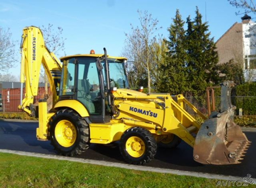 Технические характеристики экскаватора-погрузчика  Komatsu WB93R