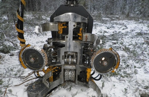 Насадка на кран манипулятор харвестера Ponsse Ergo 8W
