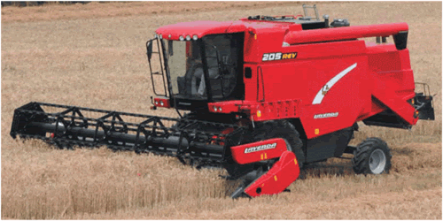 Особенности конструкции и технические характеристики комбайна Laverda REV 205 ECO