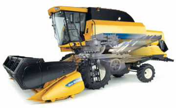 Характеристики, особенности и устройство зерноуборочного комбайна new holland 5080