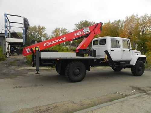 автогидроподъемник на базе ГАЗ-33081