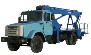 автовышка на шасси ЗИЛ-433362