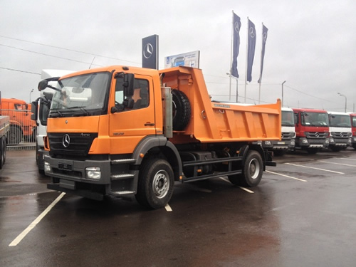 Технические характеристики самосвалов Mercedes серии axor
