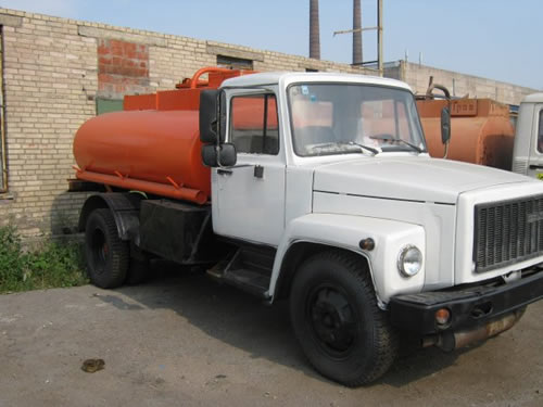 Технические характеристики бензовоза на базе автомобиля ГАЗ-3307