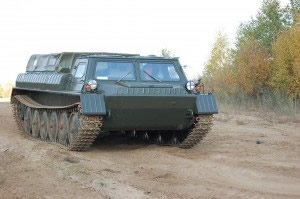 болотоход гусеничный, модель - ГАЗ-34039-22