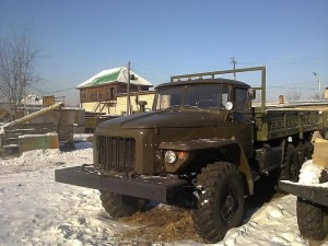 бортовой автомобиль Урал 375-ой модели