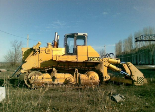 Конструктивные особенности бульдозера Т-500