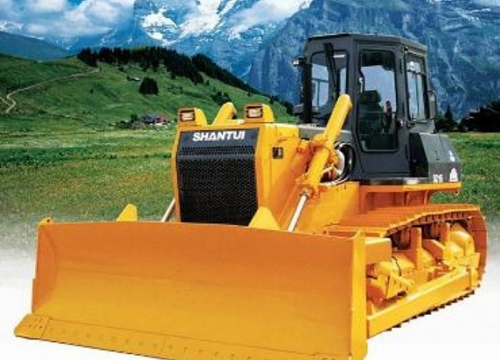 Назначение, устройство и особенности бульдозера shantui sd16