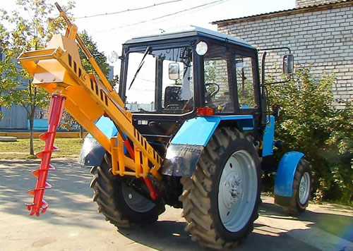 Навесные буровые установки МТЗ