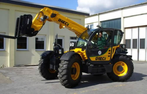 Обзор телескопических погрузчиков dieci agri max
