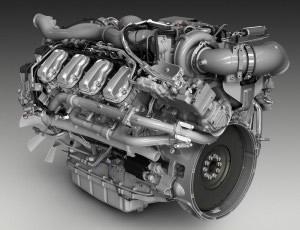 мотор седельного тягача Scania