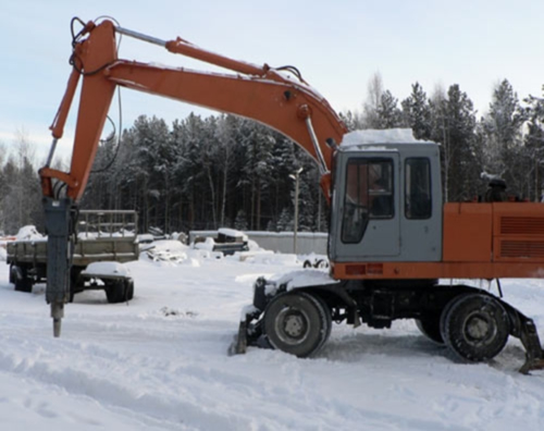 Конструктивные особенности гидромолота МГ-300