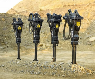Особенности и характеристики гидромолотов jcb различных серий