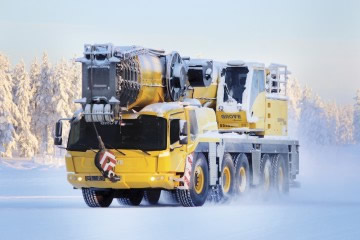 Презентация нового вездеходного крана Grove GMK5250L