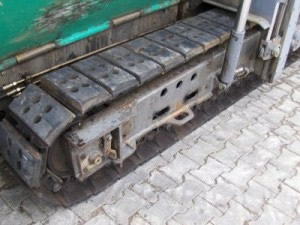 преимущества гусениц у асфальтоукладчика Vogele Super 1800-2