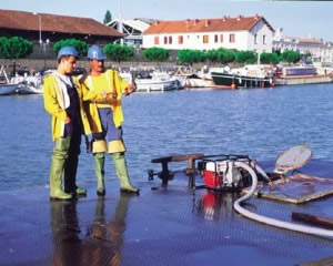 использование мотопомпы для сильнозагрязненной воды