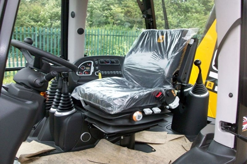 Описание кабины экскаватора-погрузчика JCB 4CX