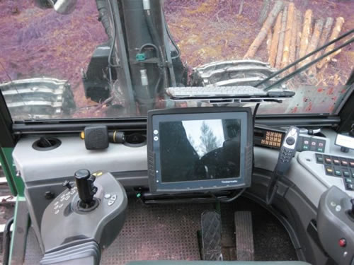 кабина харвестера Джон Дир 1270 Д с системой Timbermatic