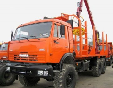 Описание лесовозов с манипулятором на базе камаз