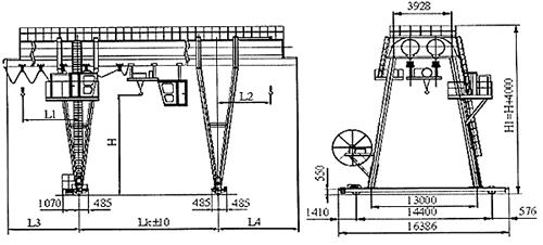 Характеристики крана КК-12.5