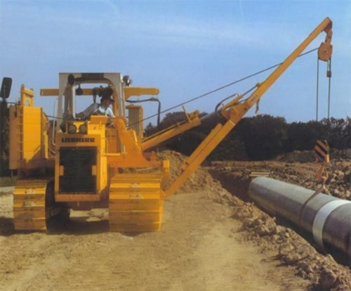 Производитель кранов трубоукладчиков Liebherr