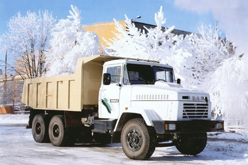 Технические характеристики модификаций самосвала КрАз 65055