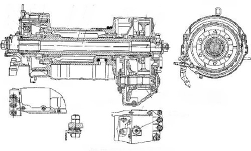 лебедка трелевочника ТДТ-75
