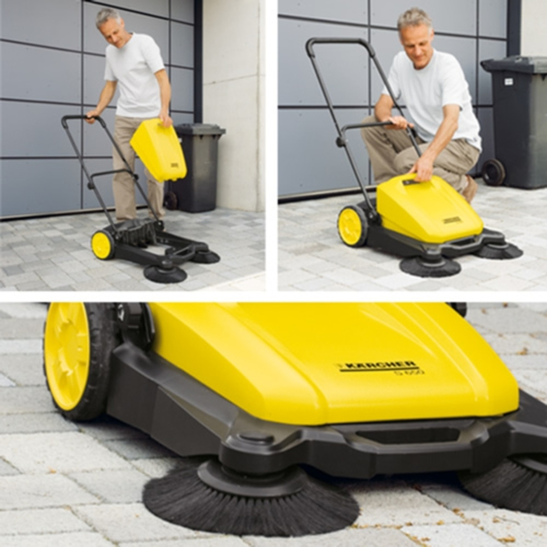 Принцип работы подметальной машины Karcher S 650