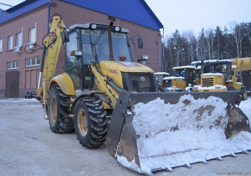 Характеристики экскаватора-погрузчика B100B