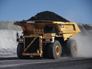карьерный самосвал модель Caterpillar-797B
