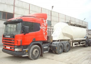 использование тягачей Scania в строительстве