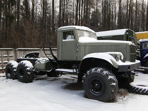 шасси автомобиля КрАЗ-255