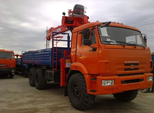 новое оборудование на Камазе 43118