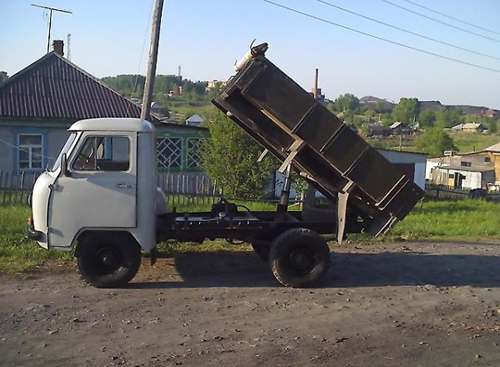 Пошаговый процесс изготовления самосвала уаз-3303 своими руками