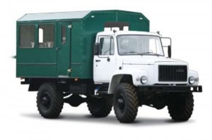 вахтовый автобус на базовом шасси ГАЗ-33081